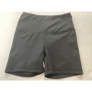 Yogalicious Lux Women's Black Stretch Athletic Yoga Shorts Size XS Biker